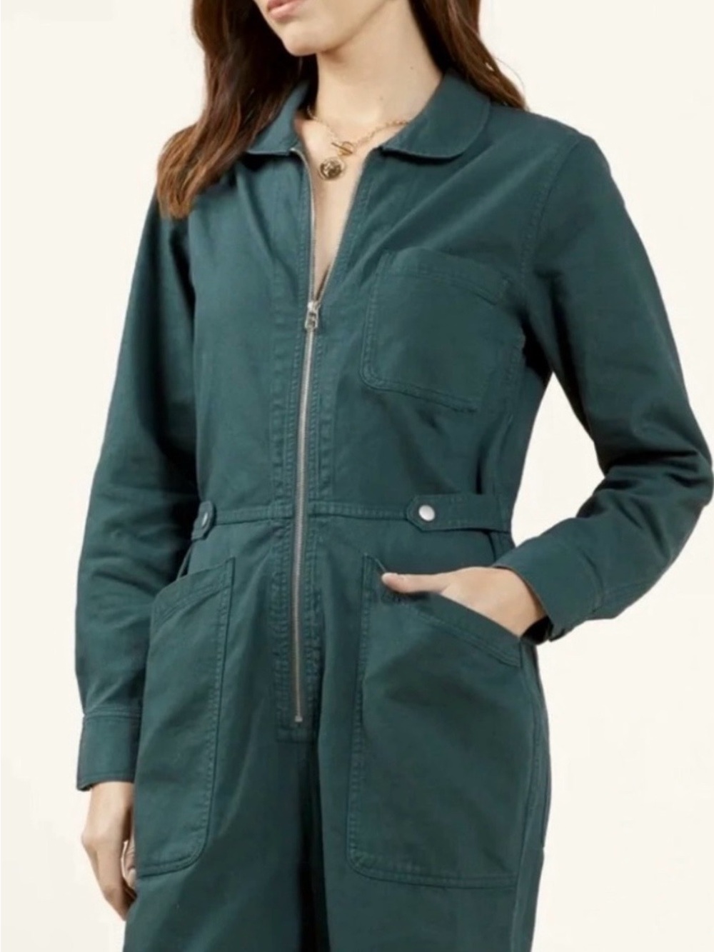 Outerknown Green Depot Jumpsuit